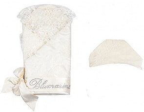 Конверт-одеяло на выписку Asselina - Сказочный, бежевый (Мой Ангелок, М-4044_бежевый)