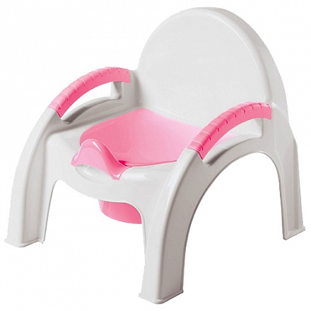 Горшок-стульчик, розовый 