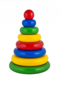 Выдувка. Пирамидка Малышок- 7Ш (Десятое королевство, 01604ДК)