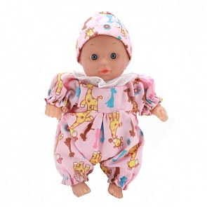 Пупс Карапуз озвученный, 4 фразы, 7 звуков (Карапуз, 291015V-IC-4)  