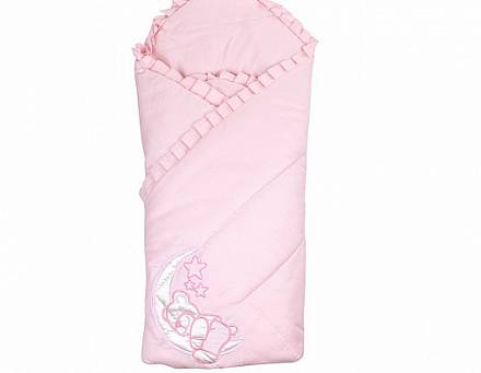 Конверт-одеяло на выписку М-2023, розовый 