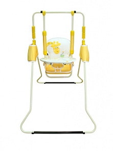 Напольные качели. Серия Веселые зверята. Жирафчик (Лео, 4001_Жирафчик)