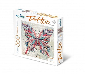 Пазл 360 Арт-терапия - Бабочка (Origami, 05364)