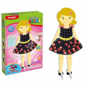 Мозаика 3D - Создай свое платье, более 95 деталей, без использования утюга (Paulinda, 150105-1)