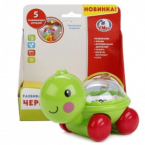Каталка Черепашка с шариками (Умка, B1665590-R)