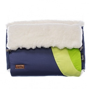 Муфта меховая для коляски Nuovita Cosmo Bianco Uranio/Уран (Nuovita, NUO-mCOSB_1987)