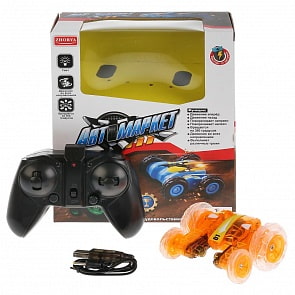 Джип на радиоуправлении с usb зарядным устройством и светом, несколько цветов (Zhorya, ZY724792sim)