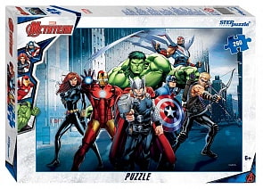 Пазл – Марвел. Мстители-3, 260 деталей (Step Puzzle, 95074)