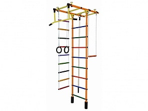 Детский спортивный комплекс Атлант, цвет - оранжевый/радуга (Формула здоровья, СГ000002017)