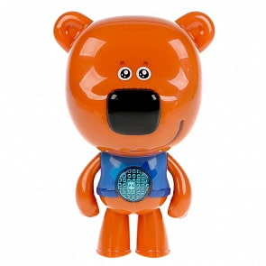 Музыкальный Кеша из серии Мимимишка, 15 песен и фраз, сказка из м/ф, лапки-трещотки, свет (Умка, HT872-R)