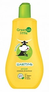 Шампунь на молоке детский с ромашкой и Д-пантенолом, 230 мл (GreenLab, 55-70400)