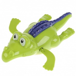 Игрушка заводная Крокодильчик, разные цвета (E709-H10005) (ассортимент)