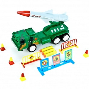 Бронемашина инерционная с аксессуарами и ракетой (T980-H11041)