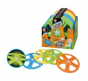 Тарелка летающая с LED-подсветкой d20 (YG Sport, YG47J) (ассортимент)