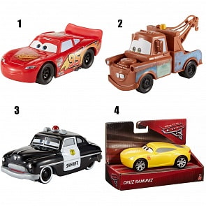 Большая машинка из мультфильма «Тачки» (Mattel, DRD52)