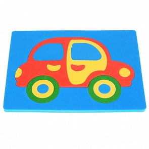 Мягкая аппликация - Машинка (Умка, 4690590154762)