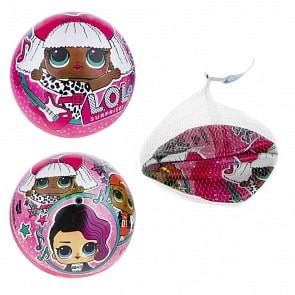 Мяч пвх LOL, полноцветный, 23 см (1toy, UN2500)