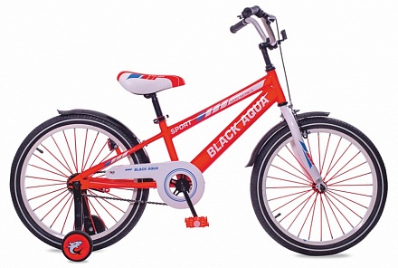 2-х колесный велосипед BA Sport 16", 1s, огненно-красный 
