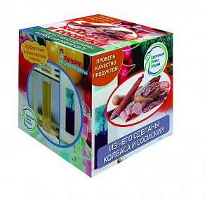 Мини-набор для экспериментов - Здоровый образ жизни. Колбаса и сосиски, 150 грамм (Научные технологии, X071нт)