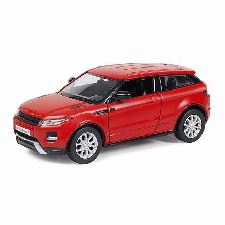 Металлическая инерционная машина RMZ City - Range Rover Evoque, 1:32, красный матовый 