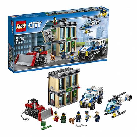 LEGO City. Ограбление на бульдозере  