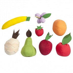Набор фруктов 8 предметов с карточками (Paremo, PK320-20)