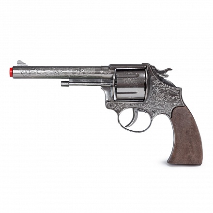 Ковбойский револьвер на 12 пистонов, металл 
