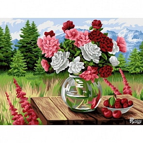 Рисование по номерам на холсте – Сладкий июнь, 40 х 50 (Фабрика Творчества, B107)