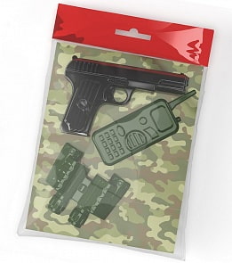 Набор оружия – Пистолет, рация и бинокль (Десятое королевство, 02337ДК)