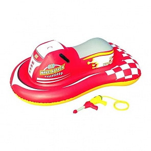 Надувной скутер с водяным пистолетом, 140 х 84 см (Bestway, 41071)