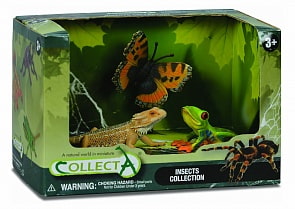 Набор насекомых №1, 3 штуки (Collecta, 89569)