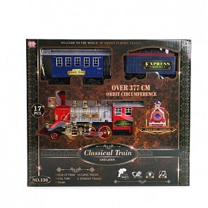 Железная дорога с дымом, свет и звук (Shantou Gepai, B1067905sim)