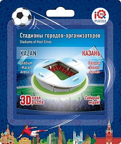 3D пазл - Казань Арена (IQ 3D Puzzle, 16535)