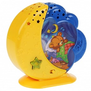 Музыкальный ночник-проектор 10 колыбельных звуки природы сказка (Умка, HT486-R1)