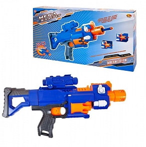 Мегабластер стреляющий мягкими снарядами, 20 пуль в комплекте (ABtoys, PT-00919)