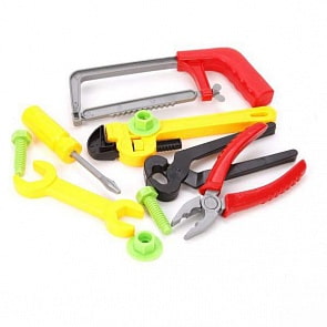 Набор инструментов, 10 предметов (Наша Игрушка, 2093-56) (ассортимент)