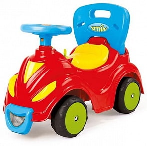 Автомобиль-каталка 2 в 1, красный (Dolu, DL_8004)