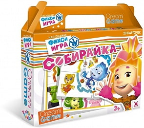 Фиксики. Игра настольная. Собирайка (Origami, 00530_OR)
