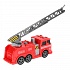 Пожарная машина, 17 см, свет, звук, подвижные элементы  - миниатюра №1