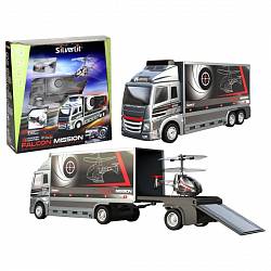 Silverlit. Фура + мини вертолет на ИК управлении (Silverlit, 84761) - миниатюра