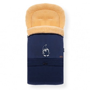Конверт зимний меховой Nuovita Alaska Pesco blu scuro/темно-синий (Nuovita, NUO-ALAP_2483)