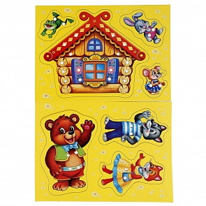 Развивающие шнурочки Умные игры - Теремок (Умка, 4690590141717)