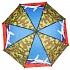 Детский зонт военный 45 см со свистком  - миниатюра №1