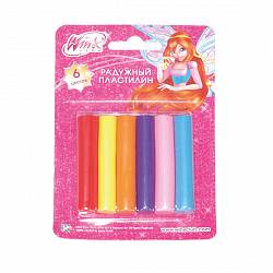 Пластилин «Винкс», 6 цветов (Multiart, MCQ-001-Wsim) - миниатюра