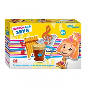 Развивающая игра Фиксилаб - Звук (Step Puzzle, 76165)