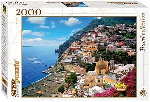 Пазл Италия. Побережье Амалфи, 2000 элементов (Step Puzzle, 84022)