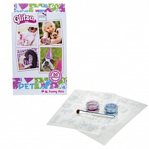 Набор Glitza Art - Смешные питомцы, 50 дизайнов (Lukky, Т18783)