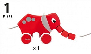 Каталка Слоник (Brio, 30186)