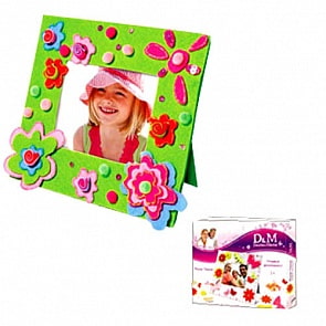 Творческий набор – Фетровая фоторамка Весенние краски (Docha&Mama, 9009d&m)