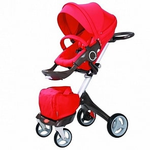 Детская коляска 2 в 1 - Nuovita Sogno, красная (Nuovita, QC01_705)